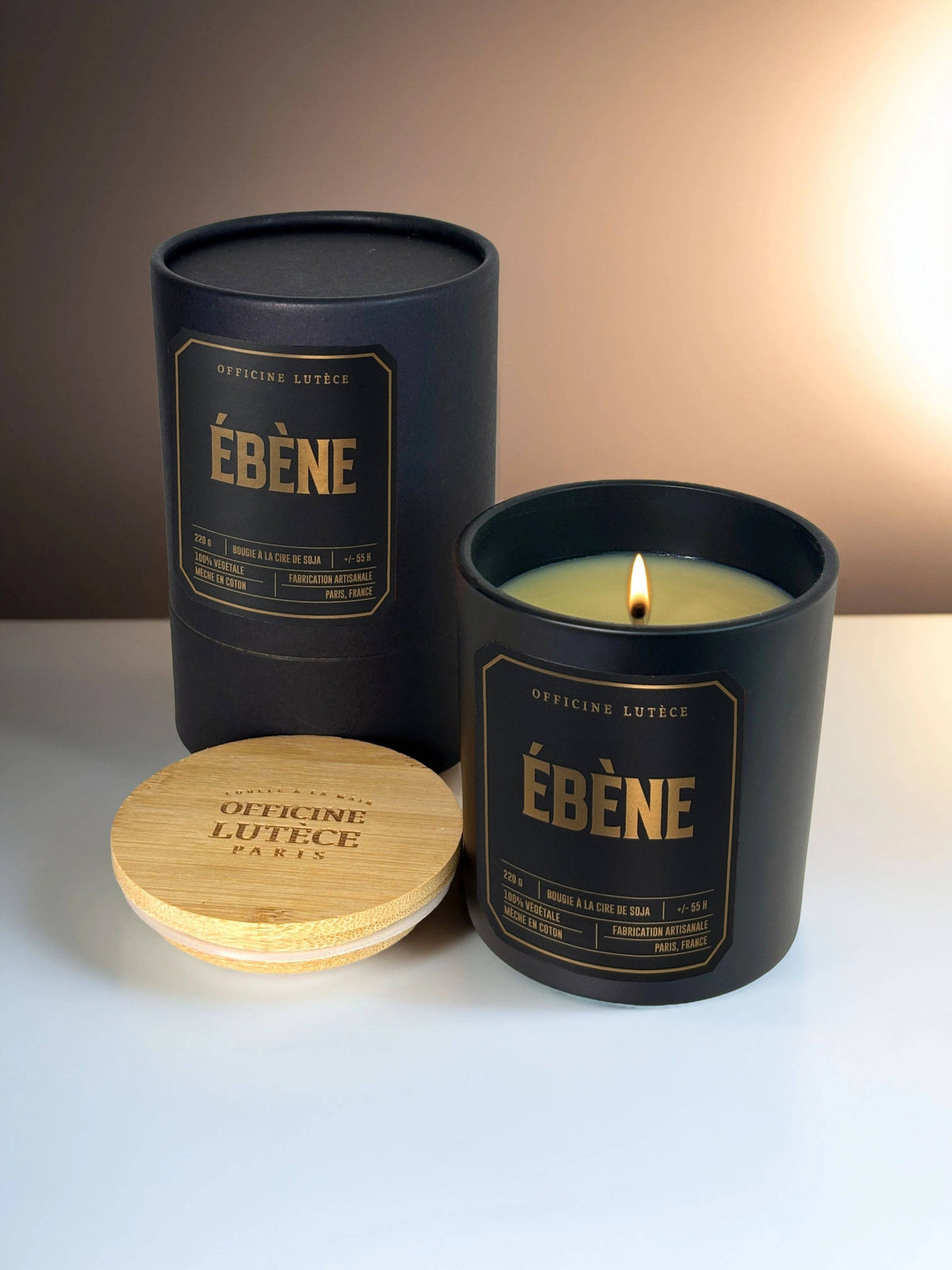 Bougie parfumée Ebène
