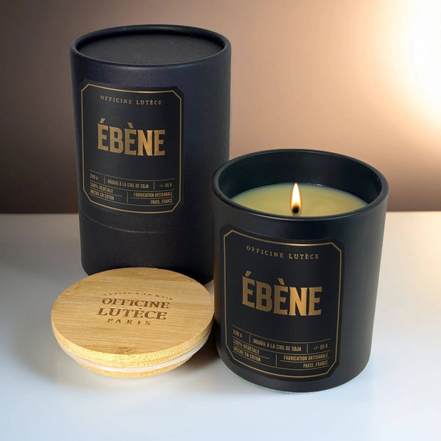 Bougie parfumée Ebène