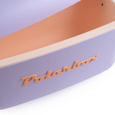 Glacière Polarbox 20 L, pique-nique de plage, été, rétro: Violet orange