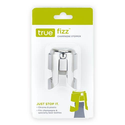 Bouchon de Champagne Fizz Chrome - Argent ou Or: Or
