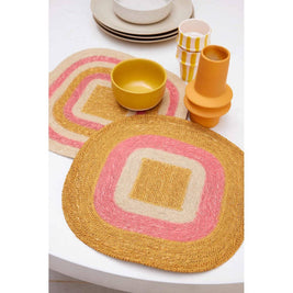 Set de table en jonc de mer - Mada Corail