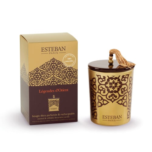 Bougie décorative  180gr - LEGENDES D'ORIENT