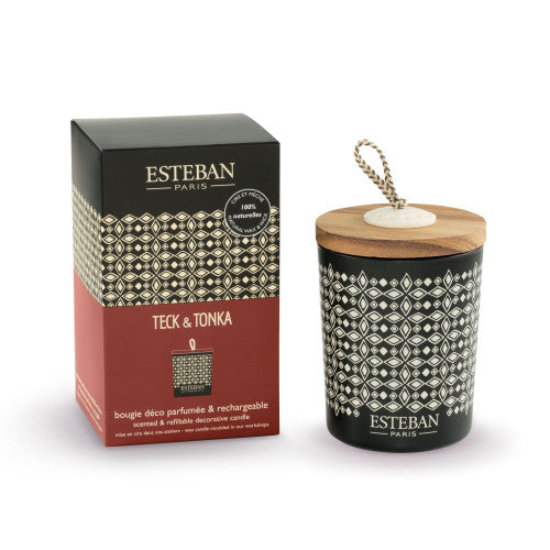 Bougie décorative  180gr - TECK & TONKA