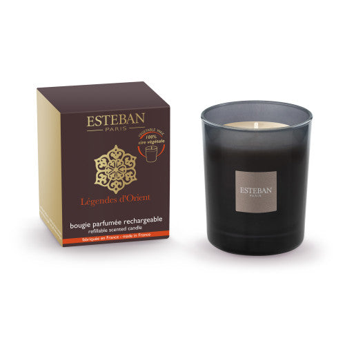 Bougie parfumée INITIALE 180gr - LEGENDES D'ORIENT