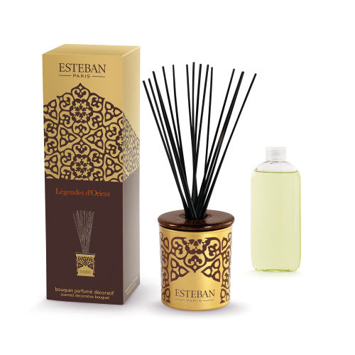 Bouquet parfumé décoratif et sa recharge - LEGENDES D'ORIENT