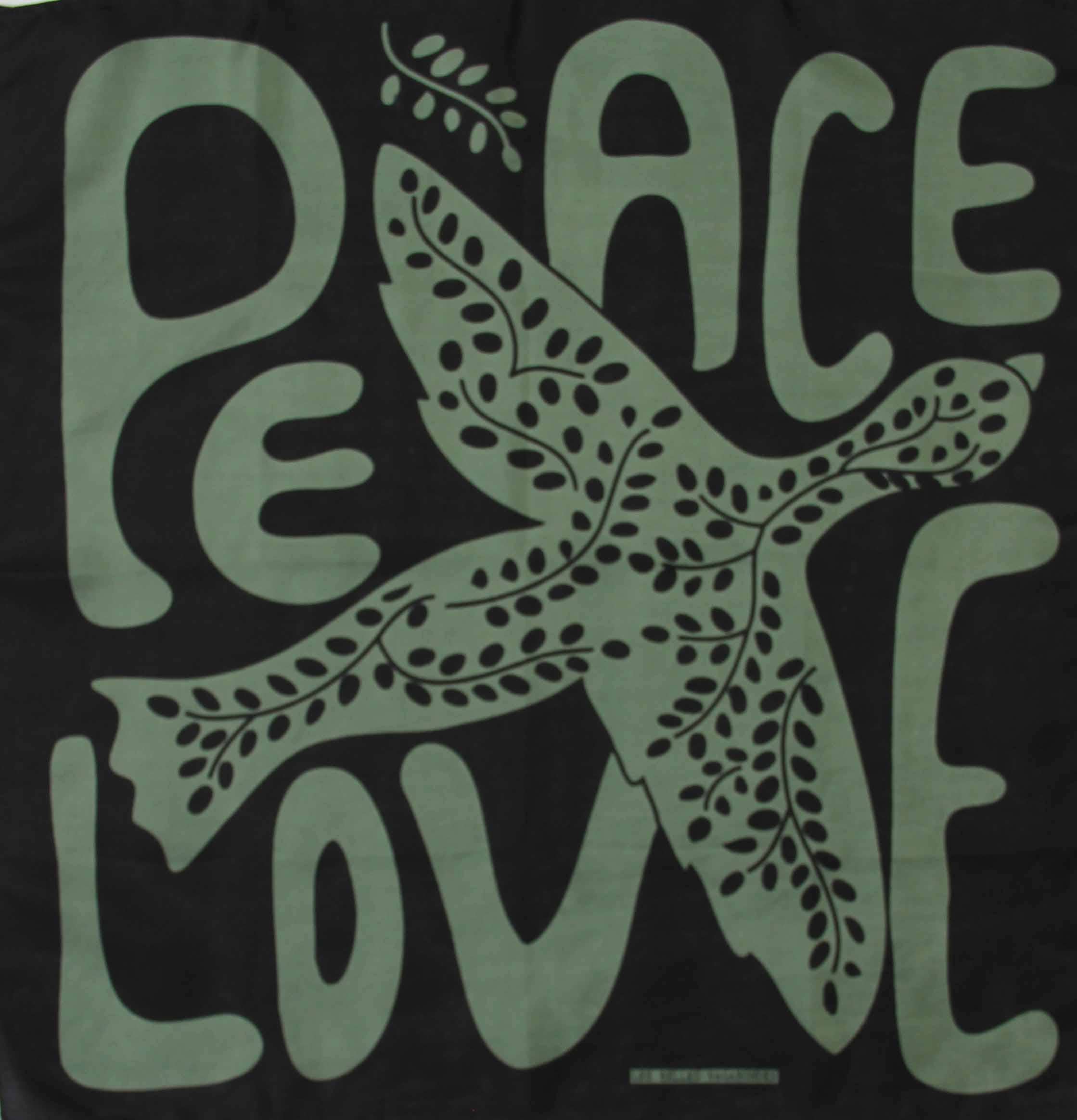 Mini Peace and Love kaki