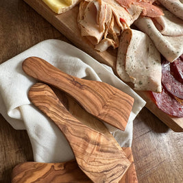 Mini spatule à raclette Bois d'Olivier