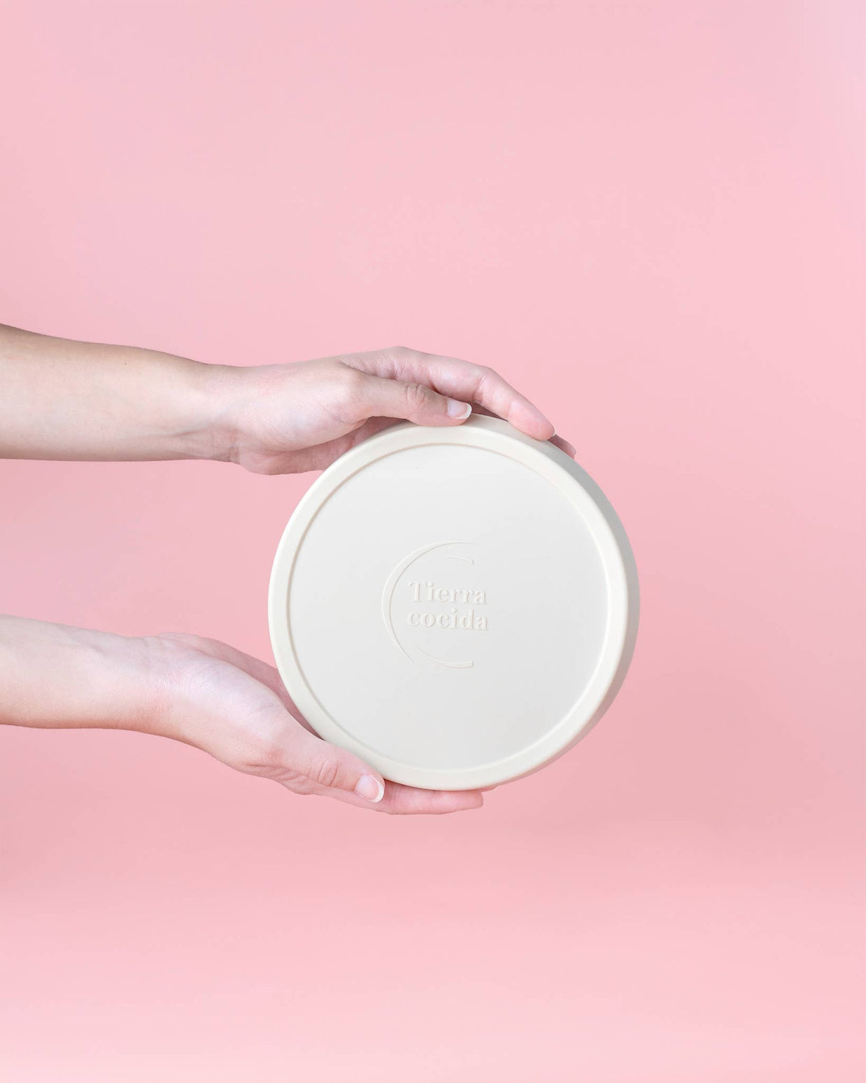 Couvercles en silicone réutilisables sans BPA / 2 tailles: Beis / Grand