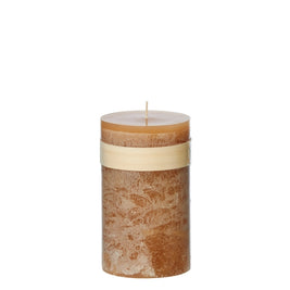 Bougie en pilier en bois®, sucre de canne