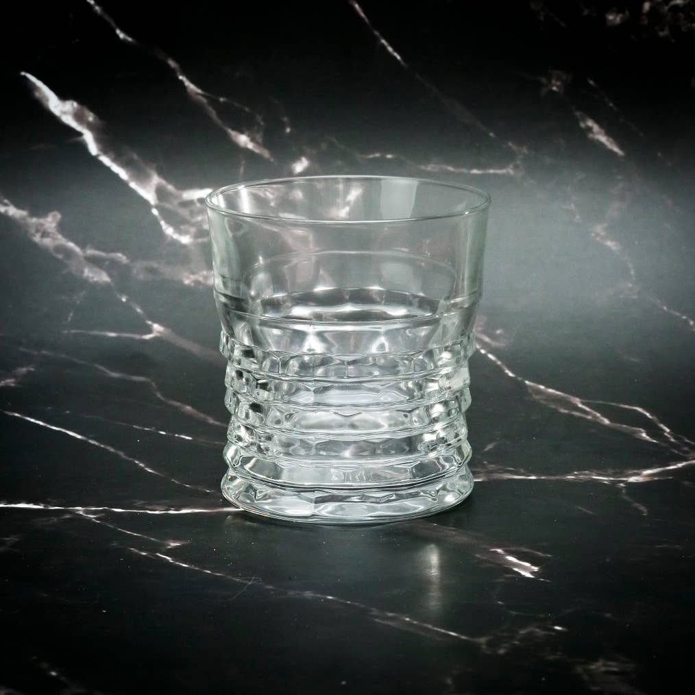 Verre japonais avec boîte cadeau, glaçons en granit et sous-verre |326: Un verre