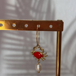 Mix and Match – Boucles d'oreilles simples avec pendentif: Lune-changement
