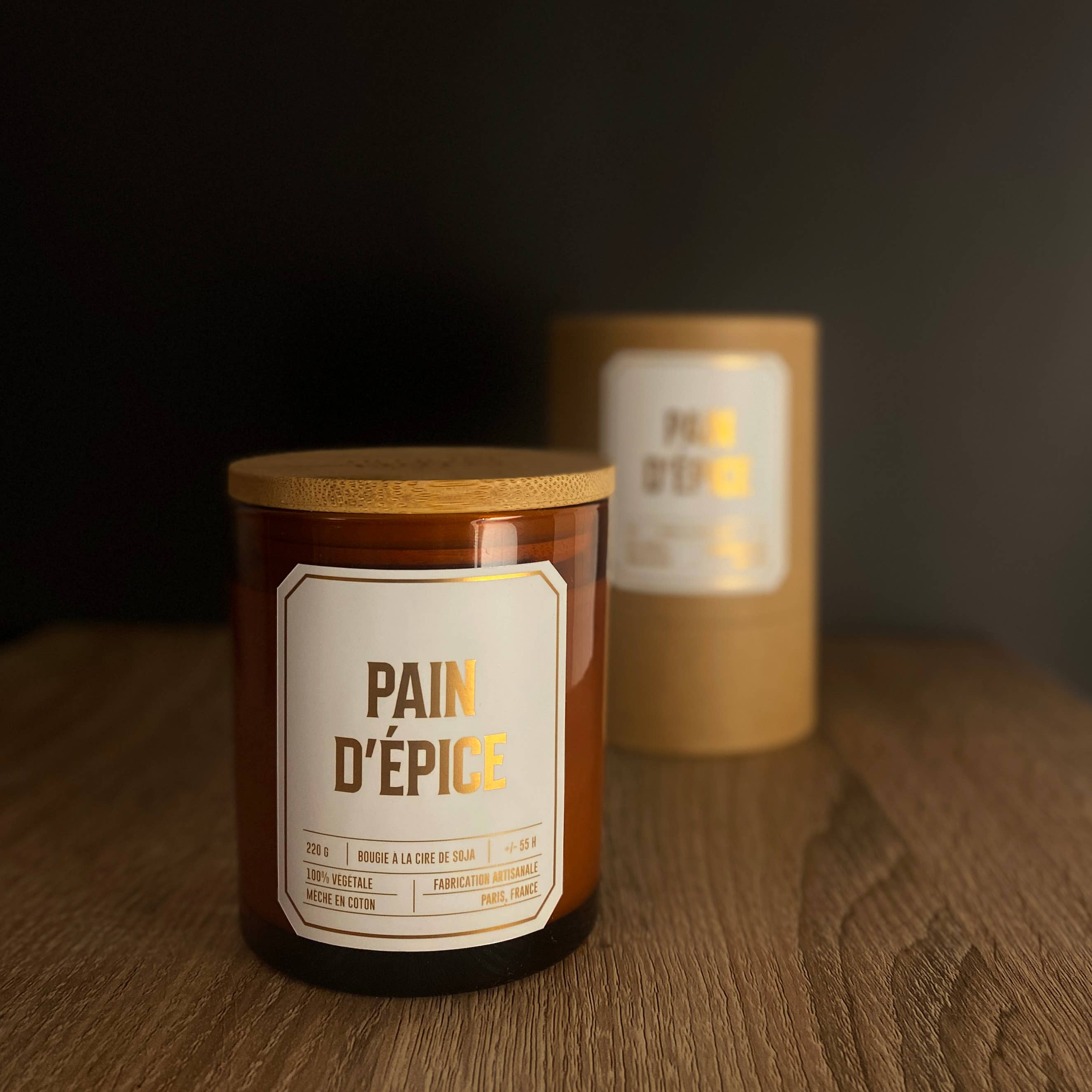 Bougie Parfumée Pain d'épices - 220g