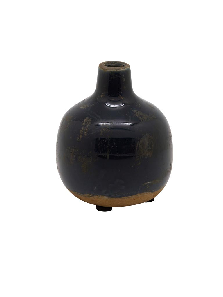 Vase céramique Bleu Marine, Chehoma