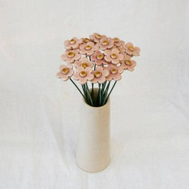 Fleur de fraisier - Ø environ 2,5 cm: Rose