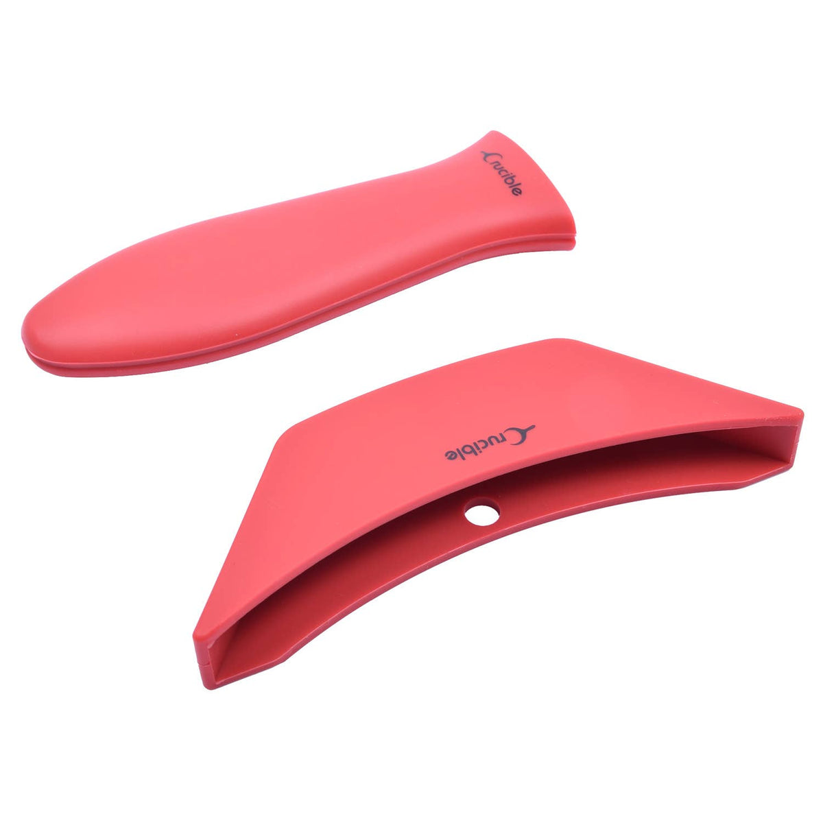 Support de poignée chauffante en silicone+support d'assistance, (paquet de 2, rouge): Noir