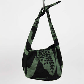 Sac Bobby en Soie Peace and Love Kaki