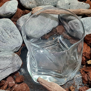 Verres japonais avec boîte cadeau, glaçons en granit et sous-verres | 369: Deux verres