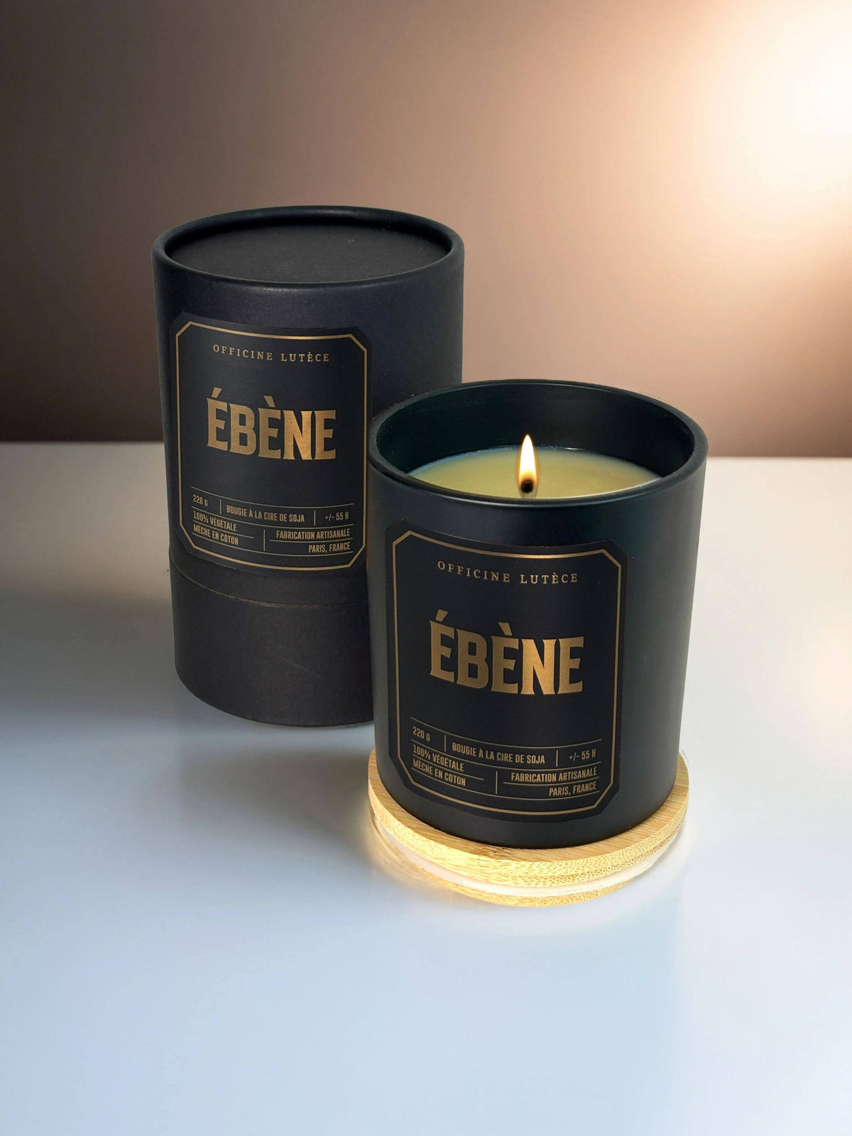 Bougie parfumée Ebène
