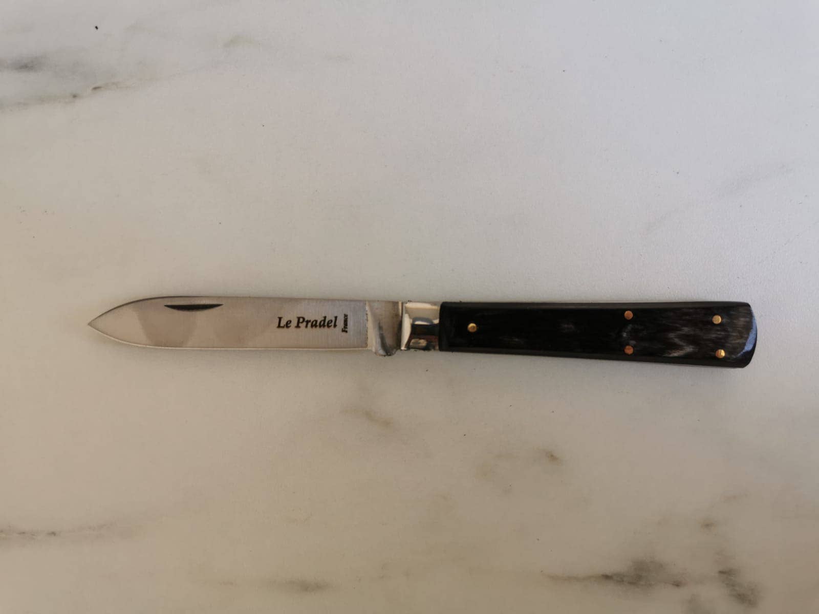 Couteau de poche PRADEL Corne France: 9CM