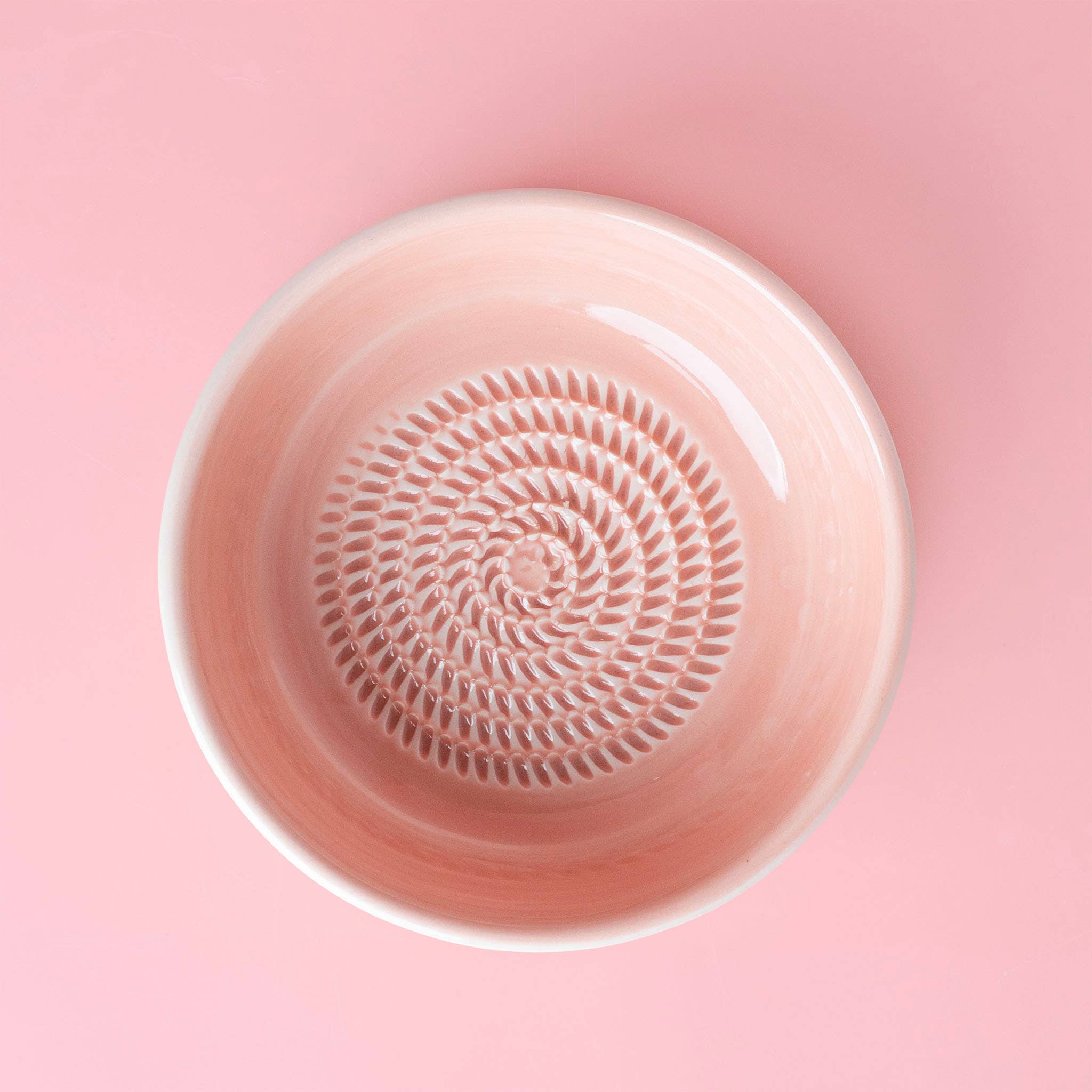 Bol râpe-ail en poterie vintage – moyen - Valentina: AVEC EMBALLAGE
