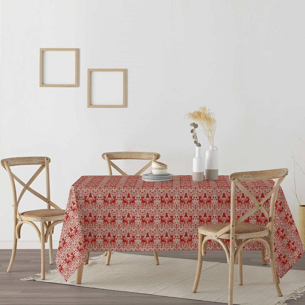 Nappe en résine résistante aux taches Merry Christmas 21: 250 x 140 cm
