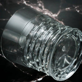 Verre japonais avec boîte cadeau, glaçons en granit et sous-verre |326: Un verre