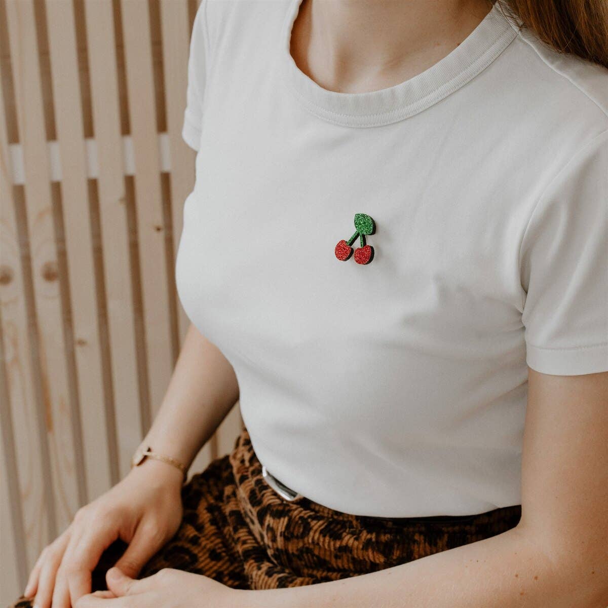 Pin's - Cerise: Rouge