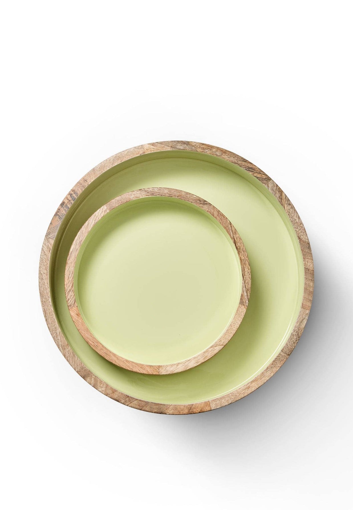 Bol en bois SINGA: Cantaloupe / OS