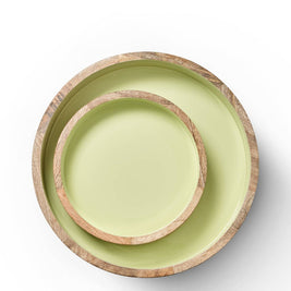 Bol en bois SINGA: Cantaloupe / OS