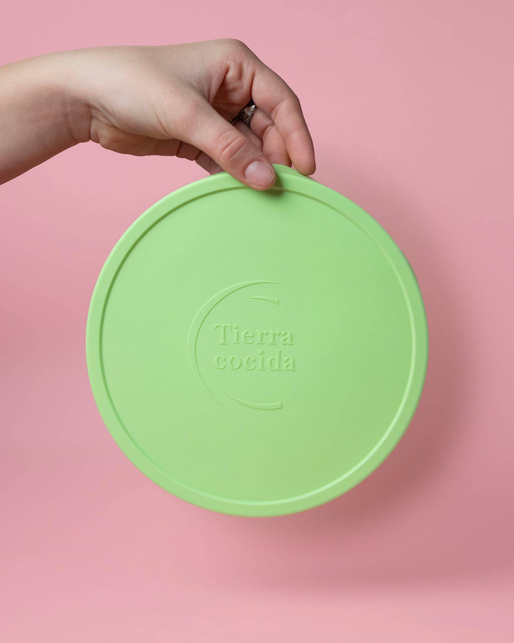 Couvercles en silicone réutilisables sans BPA / 2 tailles: Rose / Moyen