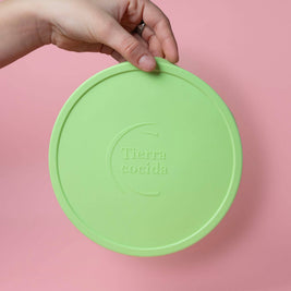 Couvercles en silicone réutilisables sans BPA / 2 tailles: Rose / Moyen