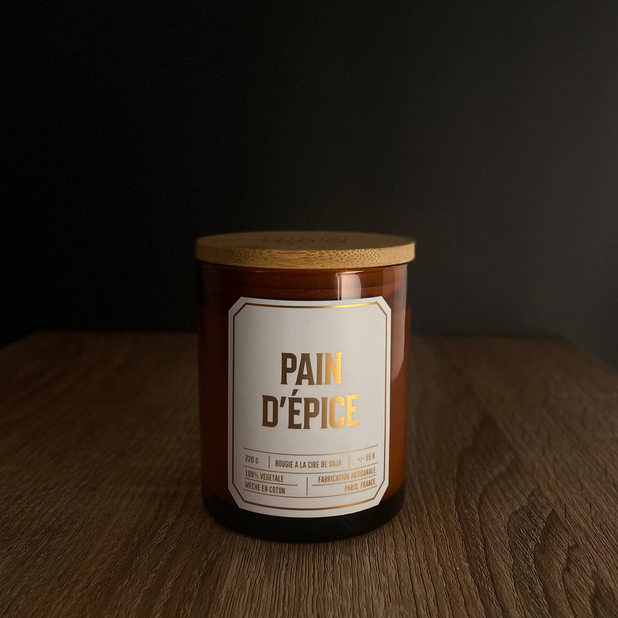 Bougie Parfumée Pain d'épices - 220g