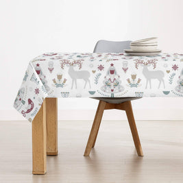 Nappe en résine résistante aux taches Merry Christmas 55: 140 x 140 cm