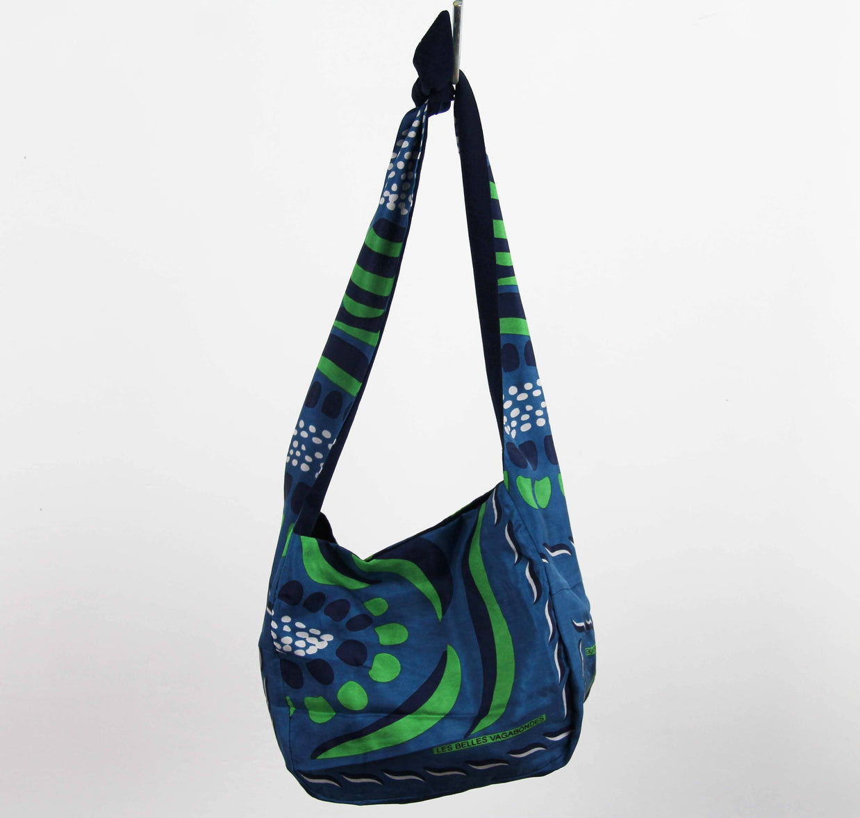 Sac Bobby en Soie Forget Me Not Vert