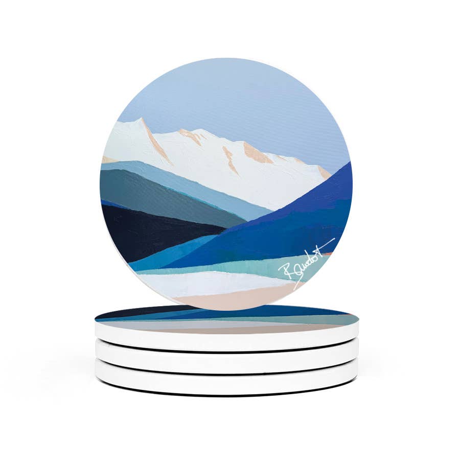 4 Dessous de verre x Constance Baudot