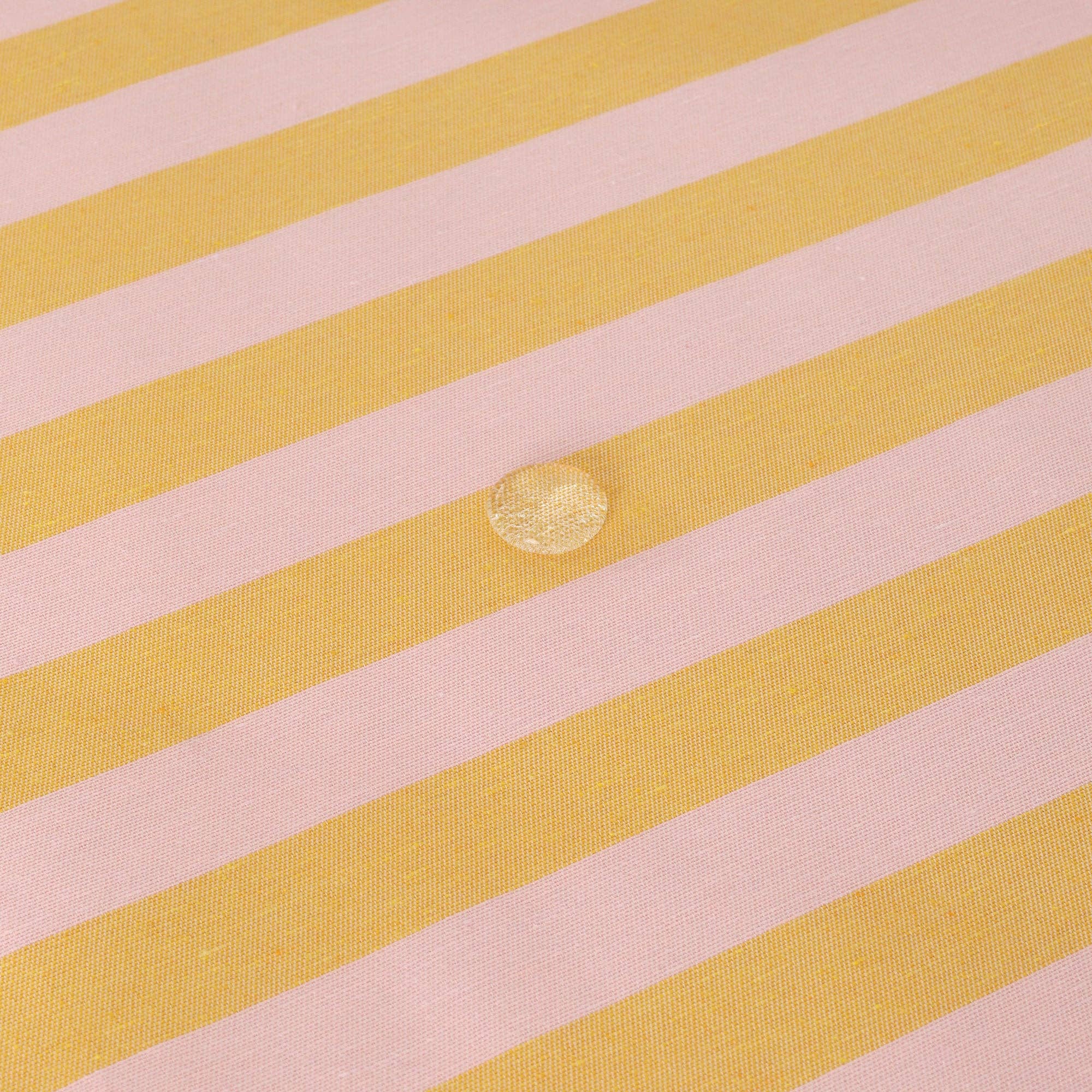 Nappe en jacquard Maglia Raya Rosa et Yema: 300 x 160 cm