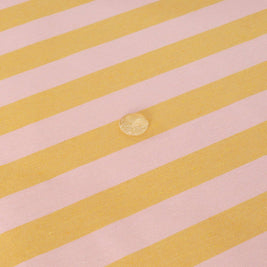 Nappe en jacquard Maglia Raya Rosa et Yema: 300 x 160 cm