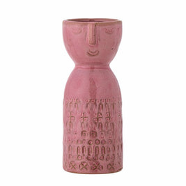 Vase Rose Grès, Embla, Bloomingville