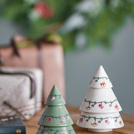 Yule Déco, Blanc, Grès