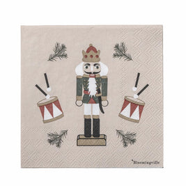 Serviette Casse-noisette Jolly, verte