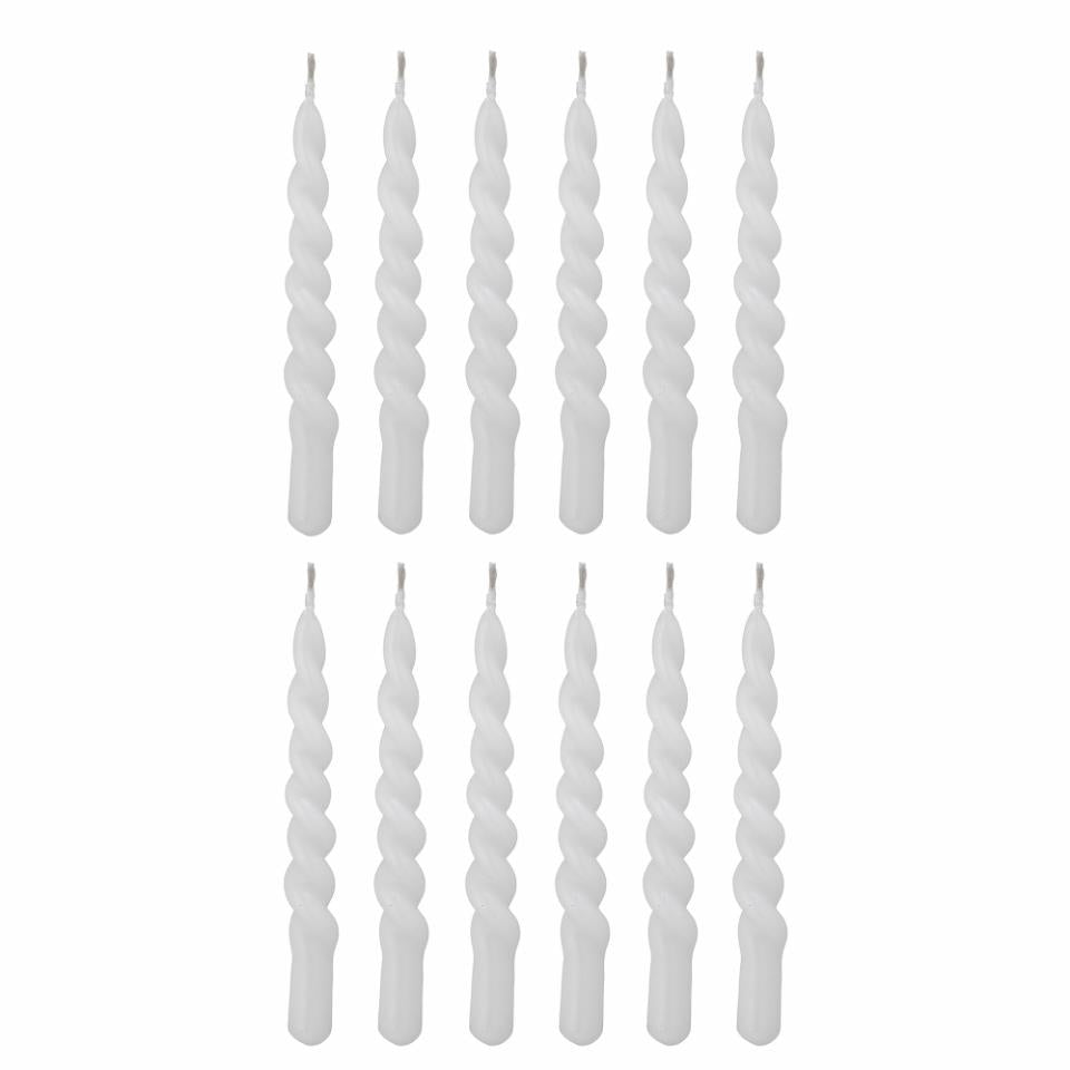 Mini bougie Twist blanche