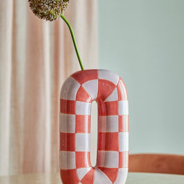 Mae Vase, Rose, Céramique
