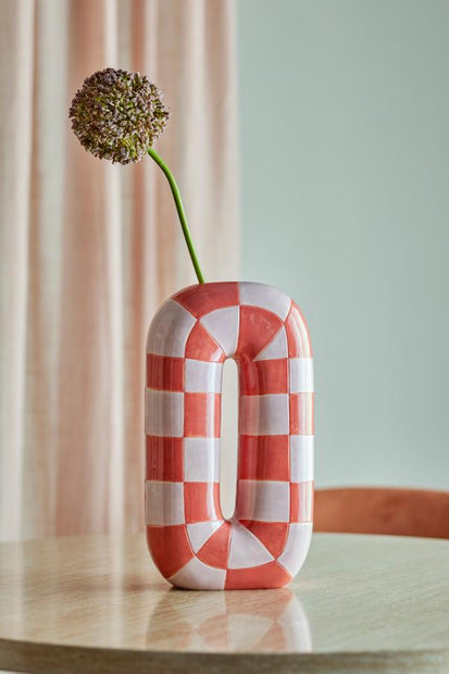 Mae Vase, Rose, Céramique