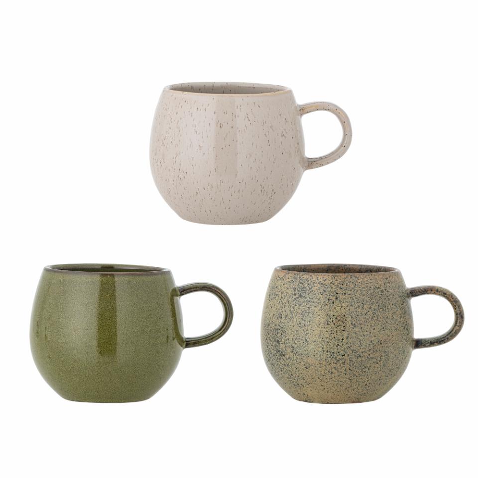 Mug vert Addison, Grès