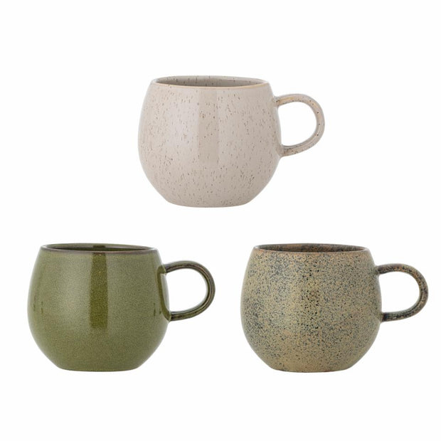Mug vert Addison, Grès
