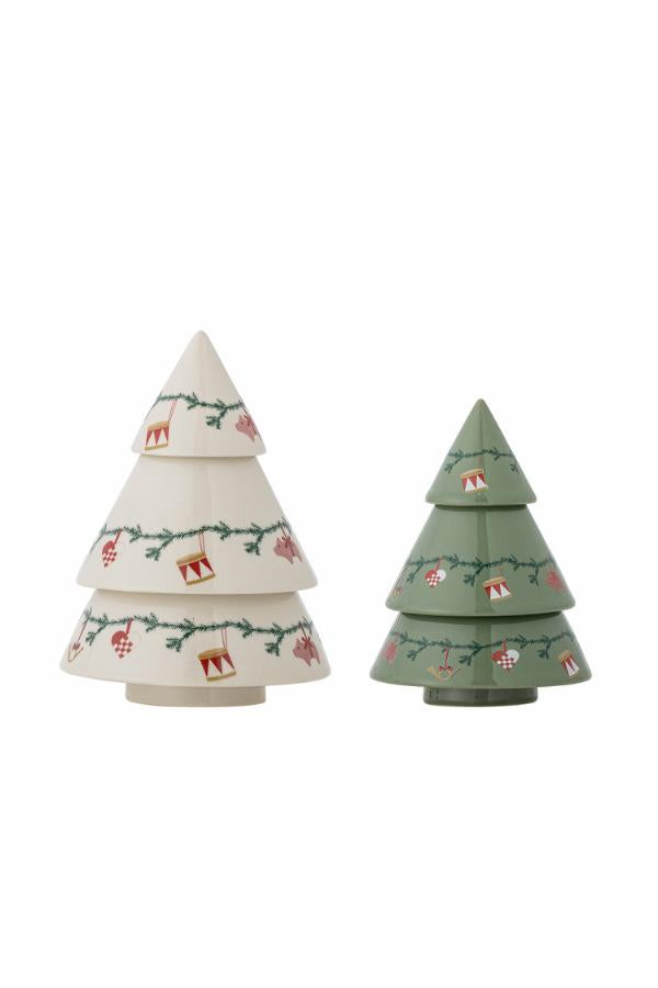 Yule Déco, Blanc, Grès
