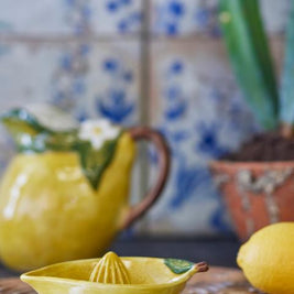 Presse-agrumes Limone, Jaune, Grès - Bloomingville