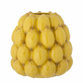 Vase Limone, Jaune, Grès - Bloomingville