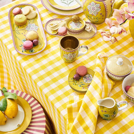 Petit Four Lily&Lotus Jaune 12cm