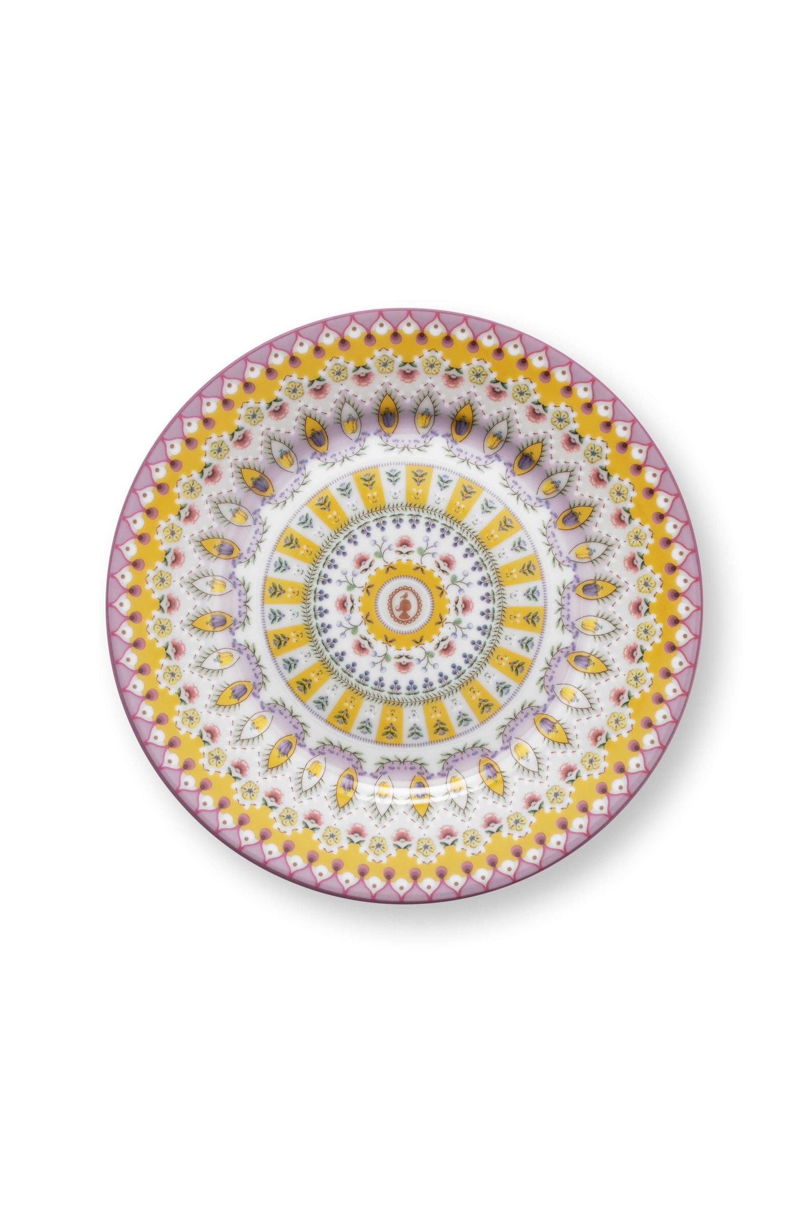 Assiette à Dessert Lily&Lotus Moon Delight Jaune 17cm